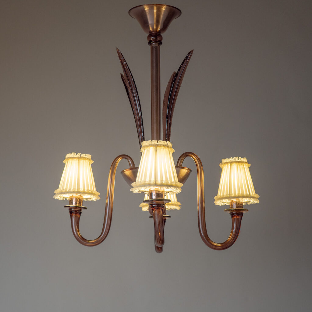 Venini Chandelier, circa 1930