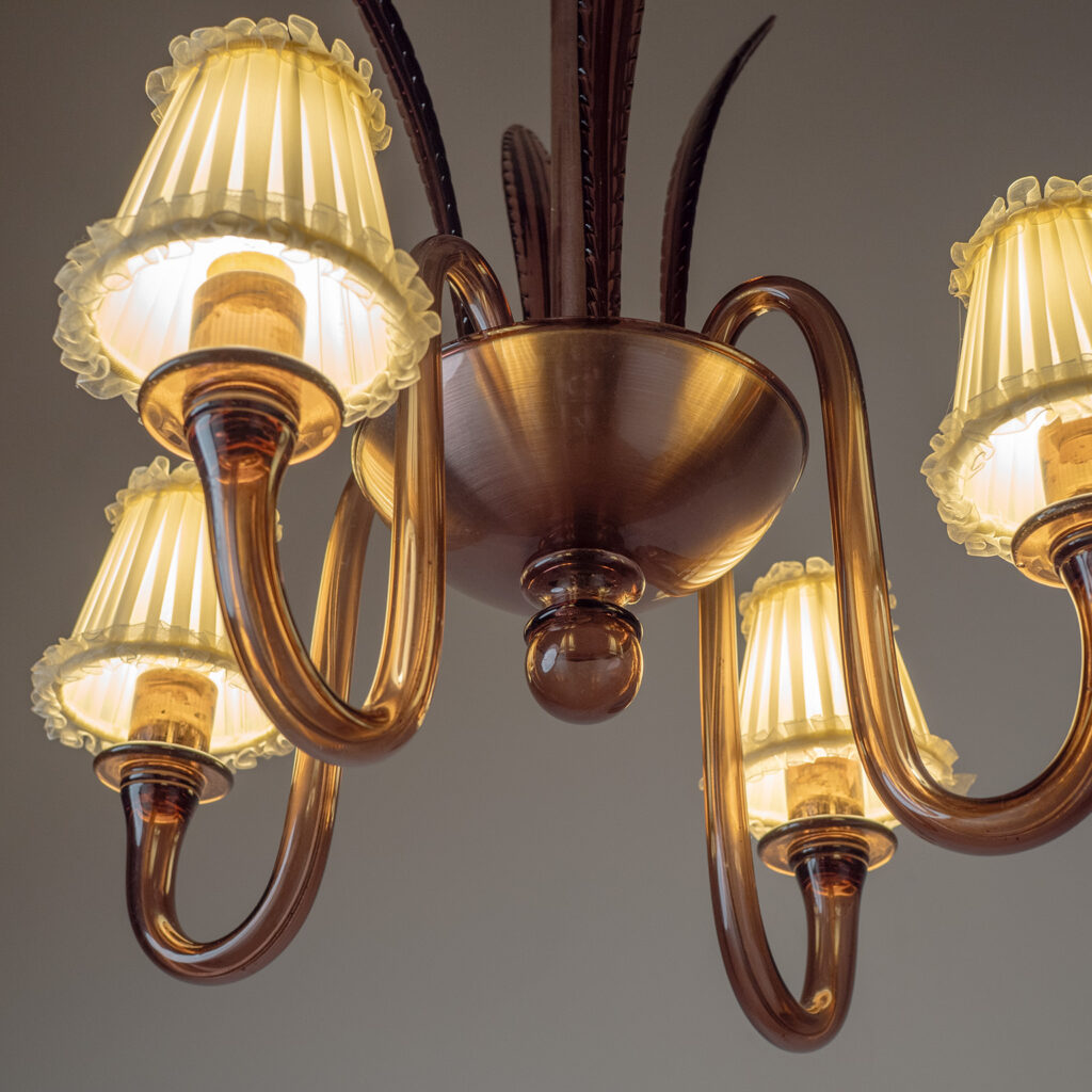 Venini Chandelier, circa 1930