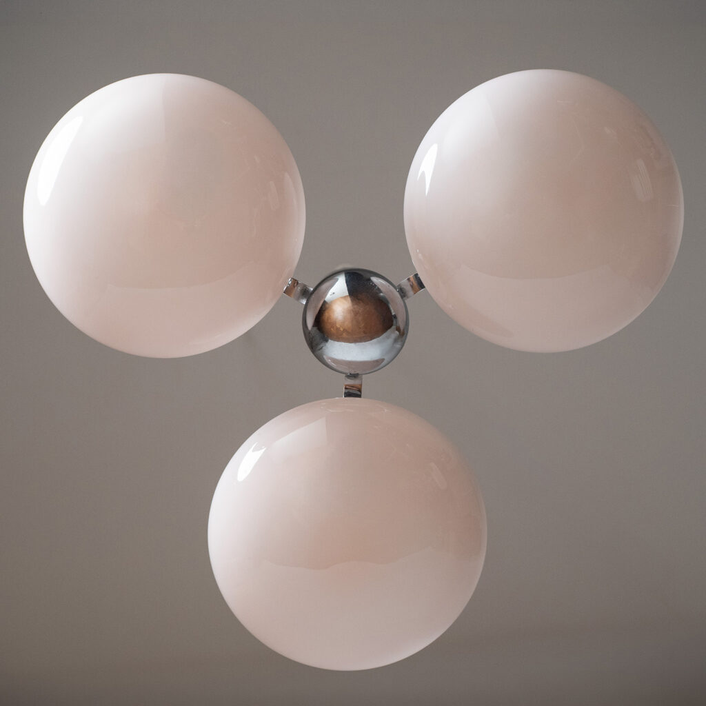 Austrian Modernist Art Deco Chandelier, 1930s