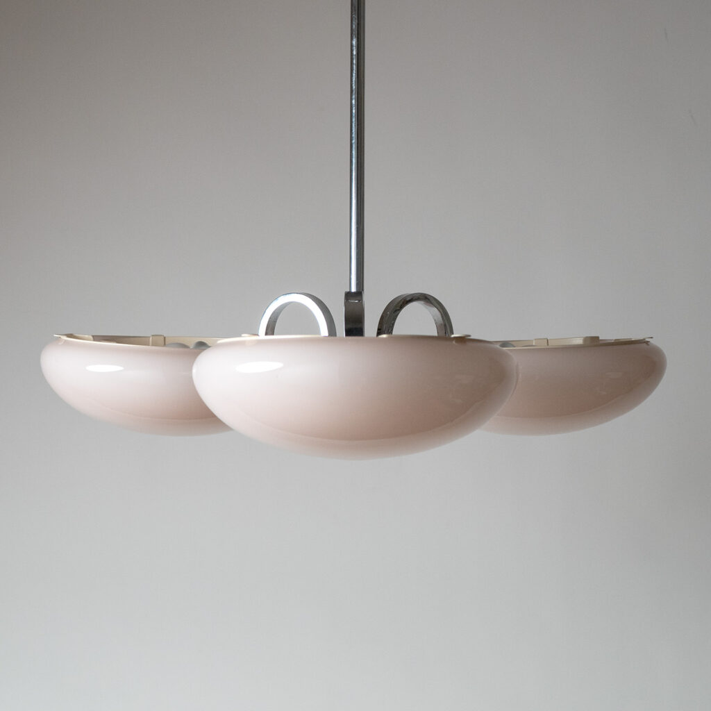 Austrian Modernist Art Deco Chandelier, 1930s
