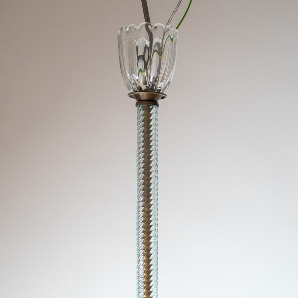 Barovier & Toso Murano Glass Pendant, circa 1950