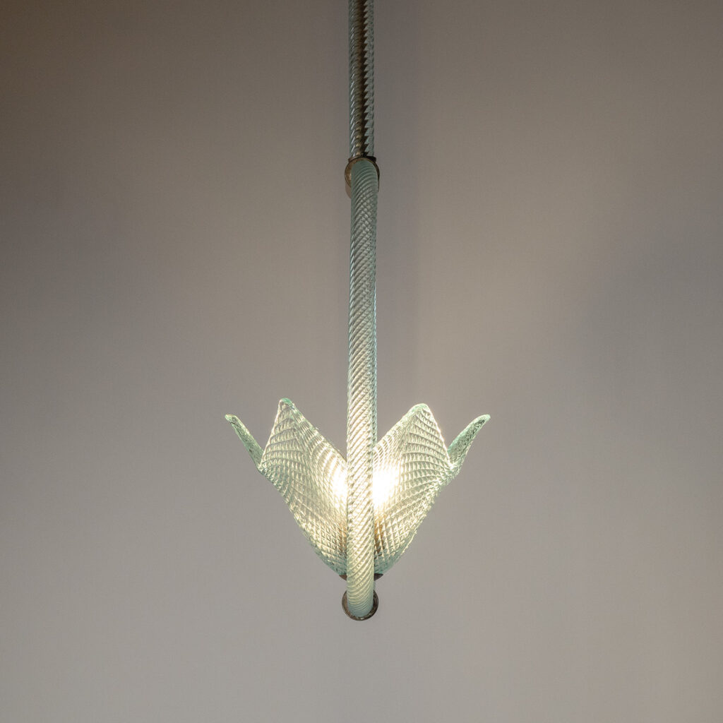 Barovier & Toso Murano Glass Pendant, circa 1950