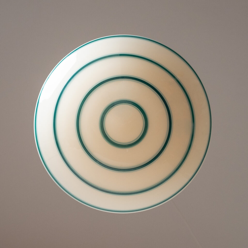 Harald Notini Glass Pendant, Böhlmarks 1935