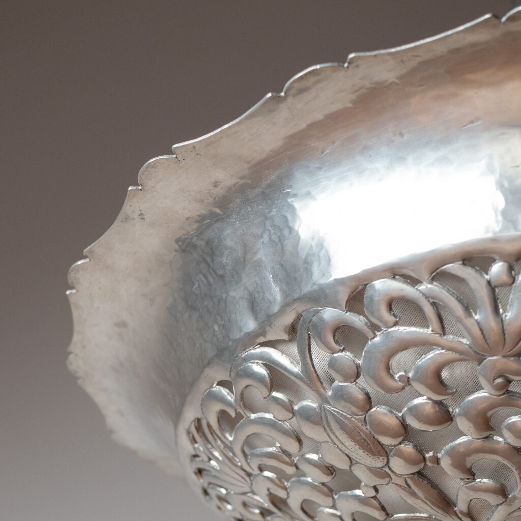 Swedish Grace Pewter Chandelier, circa 1920