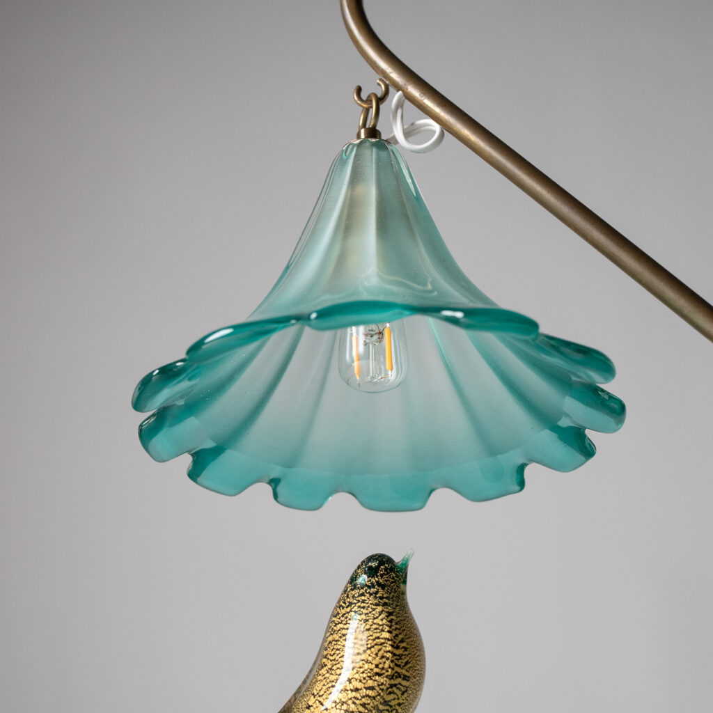 Murano Glass Table Lamp, 1950s