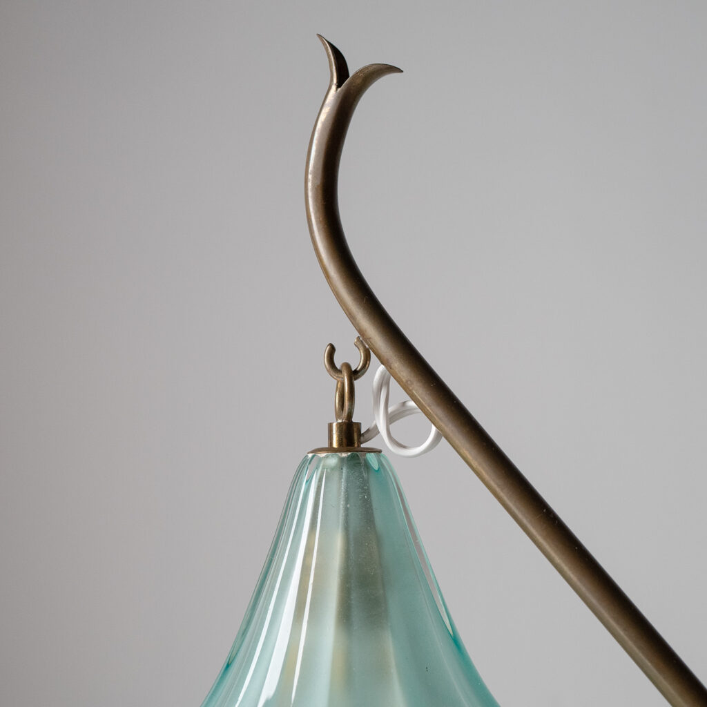 Murano Glass Table Lamp, 1950s