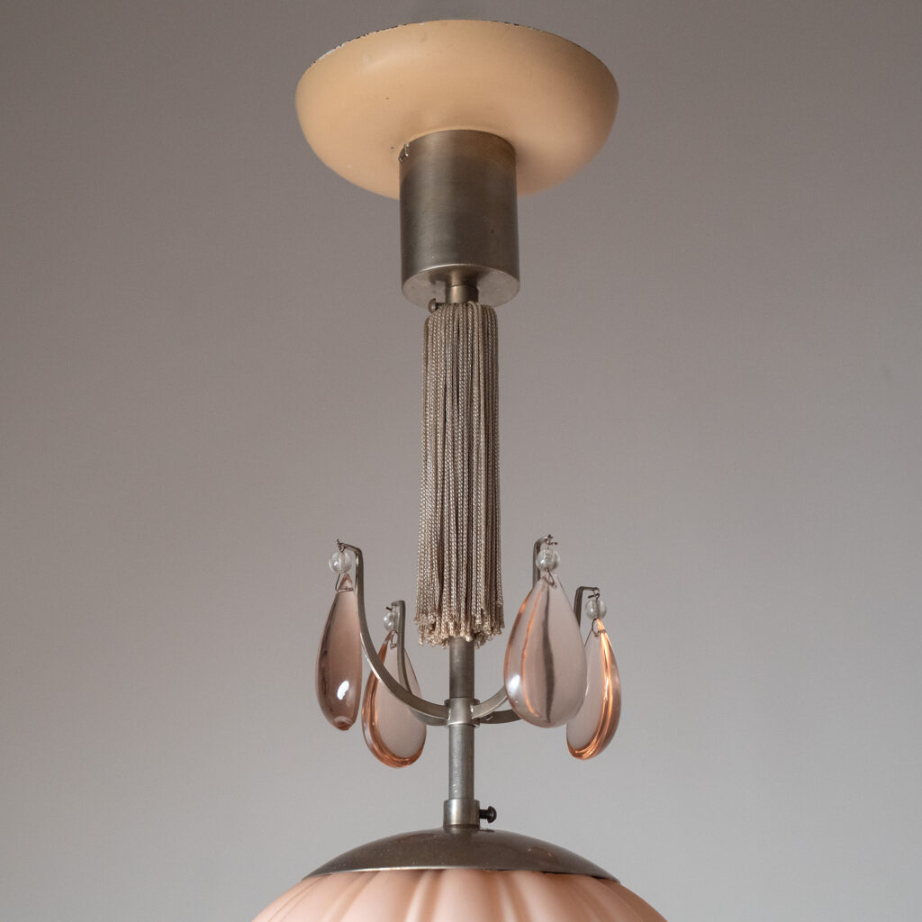 Harald Notini Glass Pendant, Böhlmarks 1936
