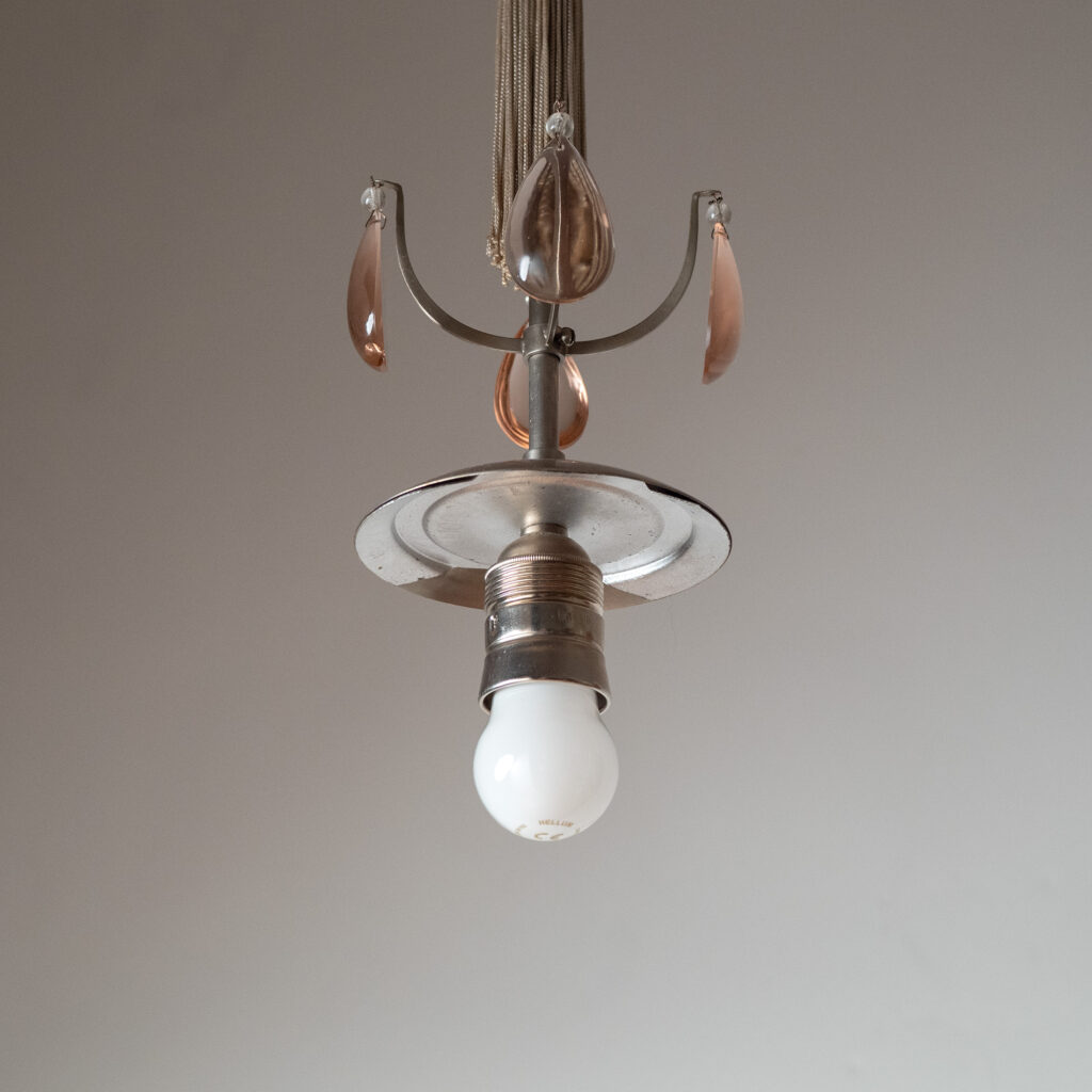 Harald Notini Glass Pendant, Böhlmarks 1936