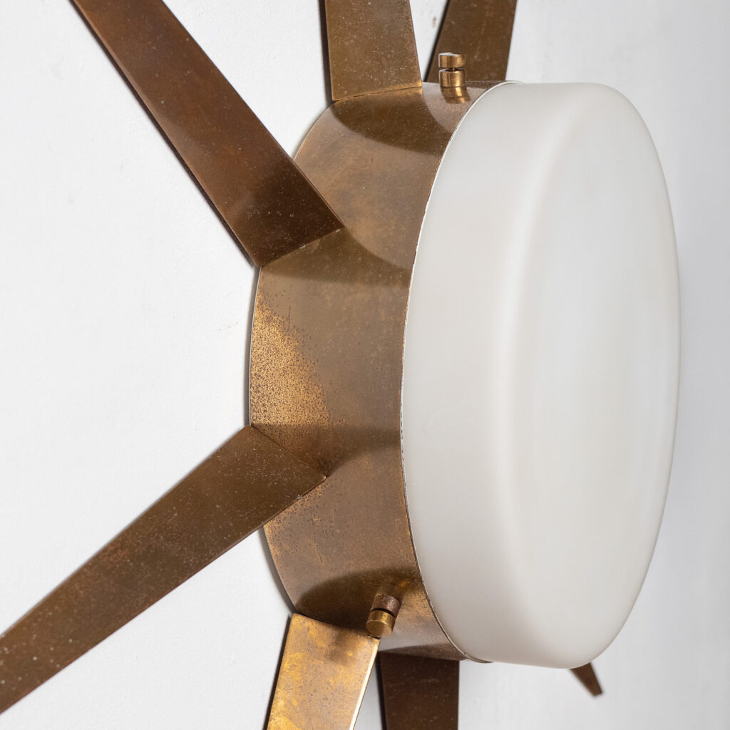 Gio Ponti Wall Or Ceiling Lights, circa 1960