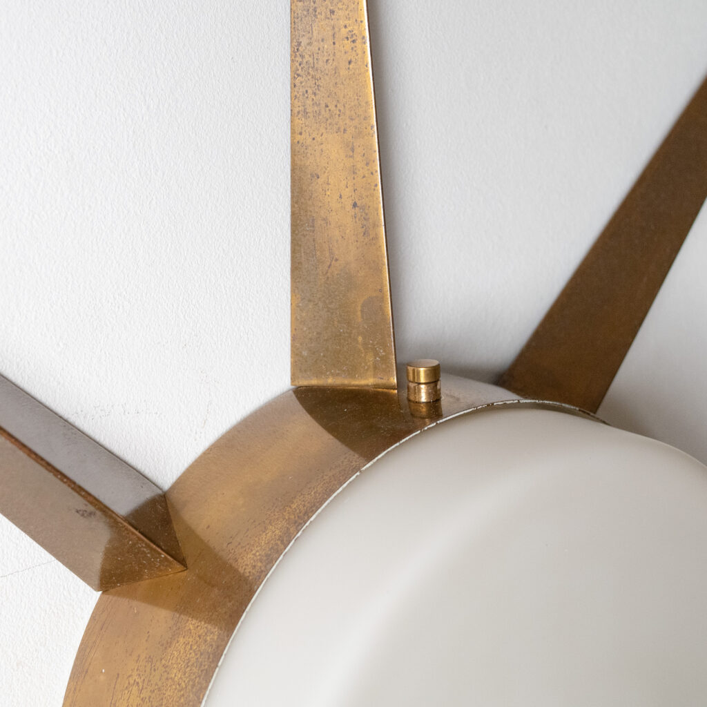 Gio Ponti Wall Or Ceiling Lights, circa 1960