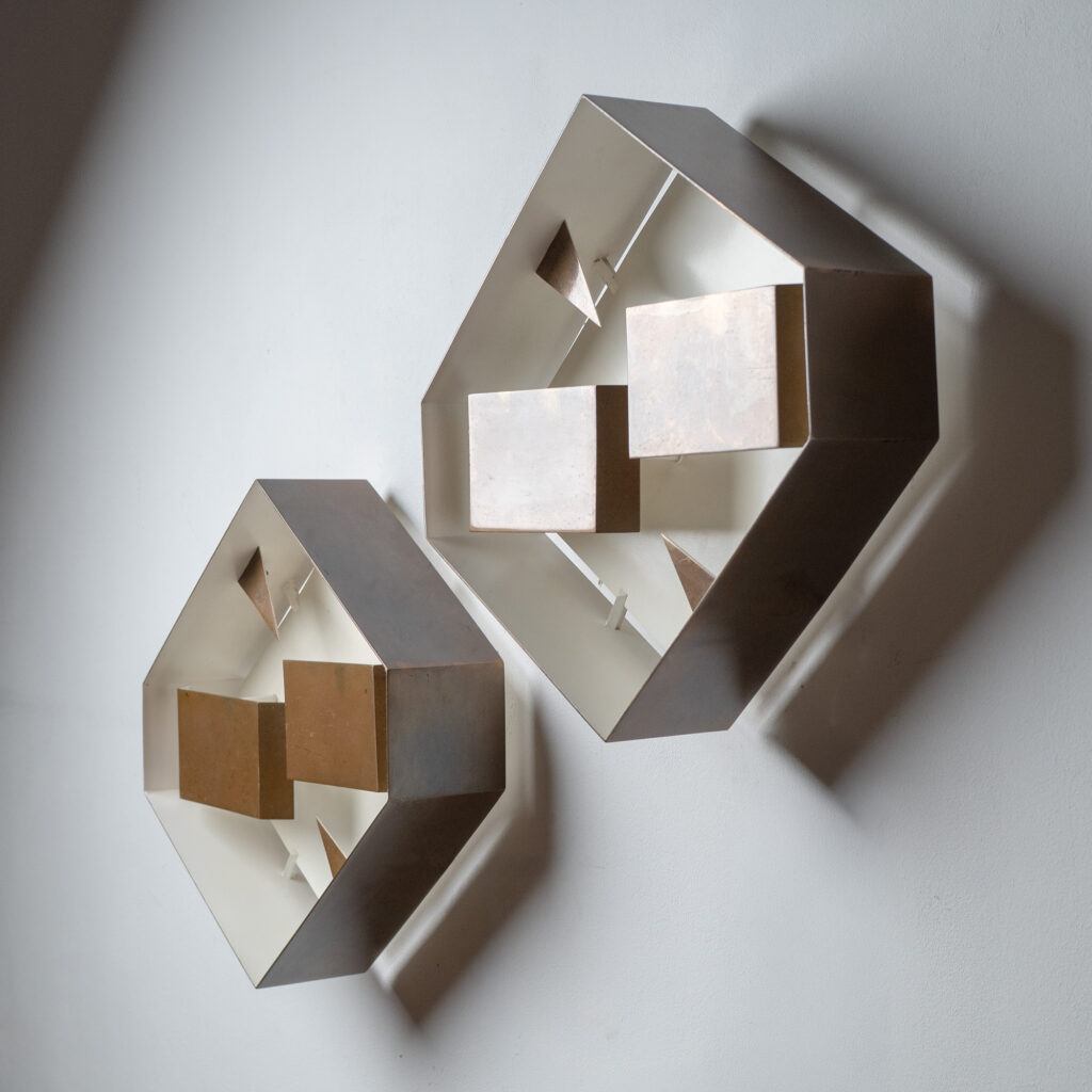 Gio Ponti Wall Lights, circa 1957