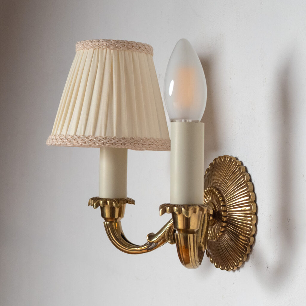 Bröderna Malmströms Brass Wall Lights, 1950s