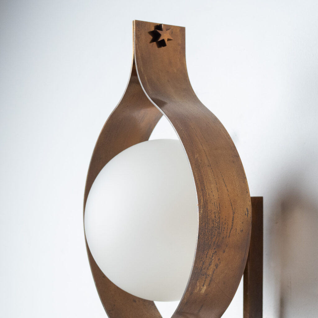 Gio Ponti 'Pavone' Wall Lights, circa 1961