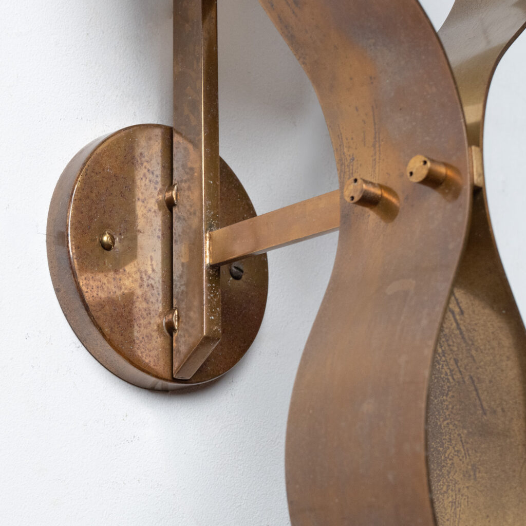 Gio Ponti 'Pavone' Wall Lights, circa 1961