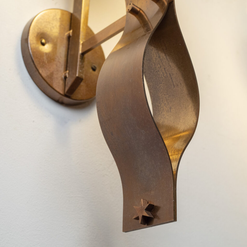 Gio Ponti 'Pavone' Wall Lights, circa 1961