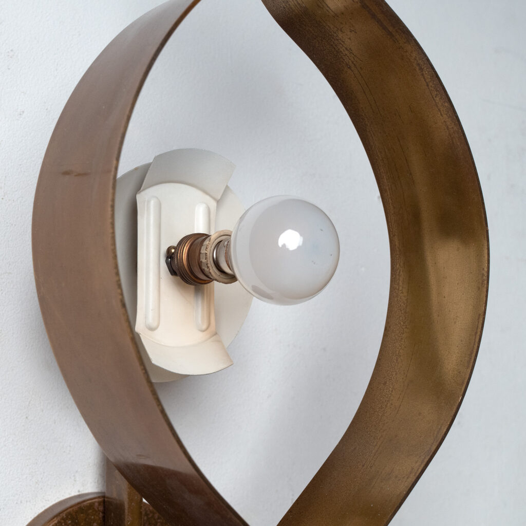 Gio Ponti 'Pavone' Wall Lights, circa 1961