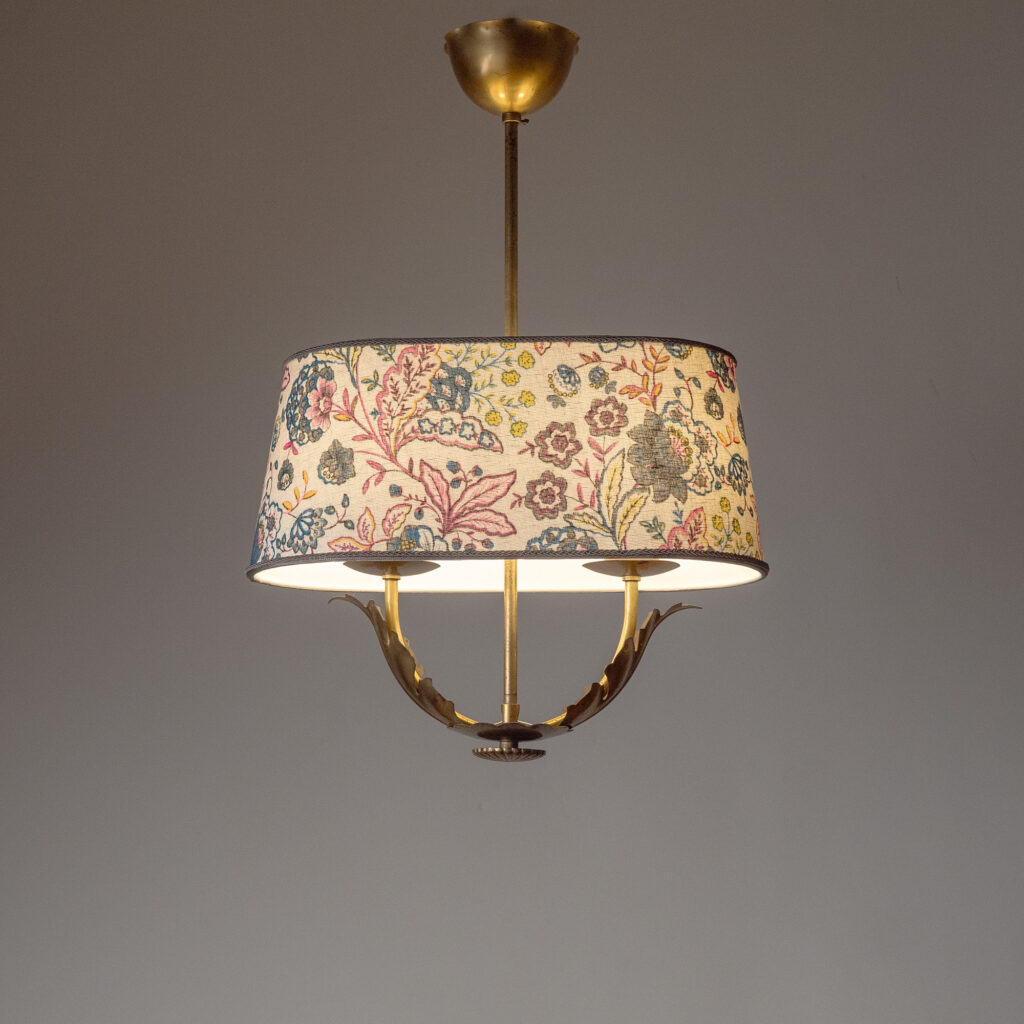 Christian Bergh Two-Arm Pendant, 1940s