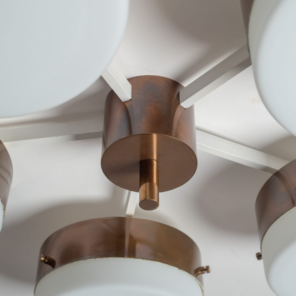 Gio Ponti Ceiling Light, circa 1960