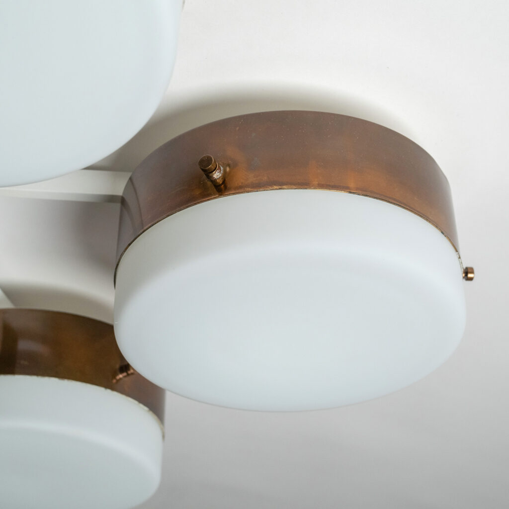 Gio Ponti Ceiling Light, circa 1960