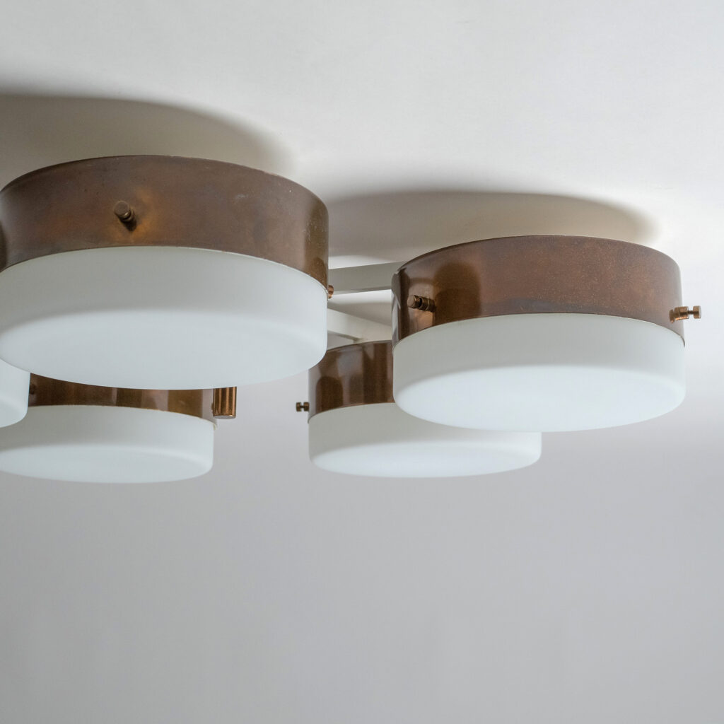 Gio Ponti Ceiling Light, circa 1960
