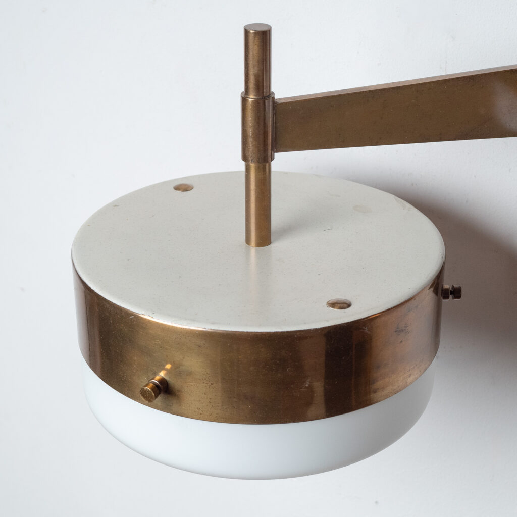 Large Gio Ponti Wall Light, circa 1960