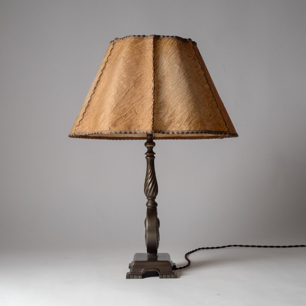 Swedish Bronze Table lamp, 1938