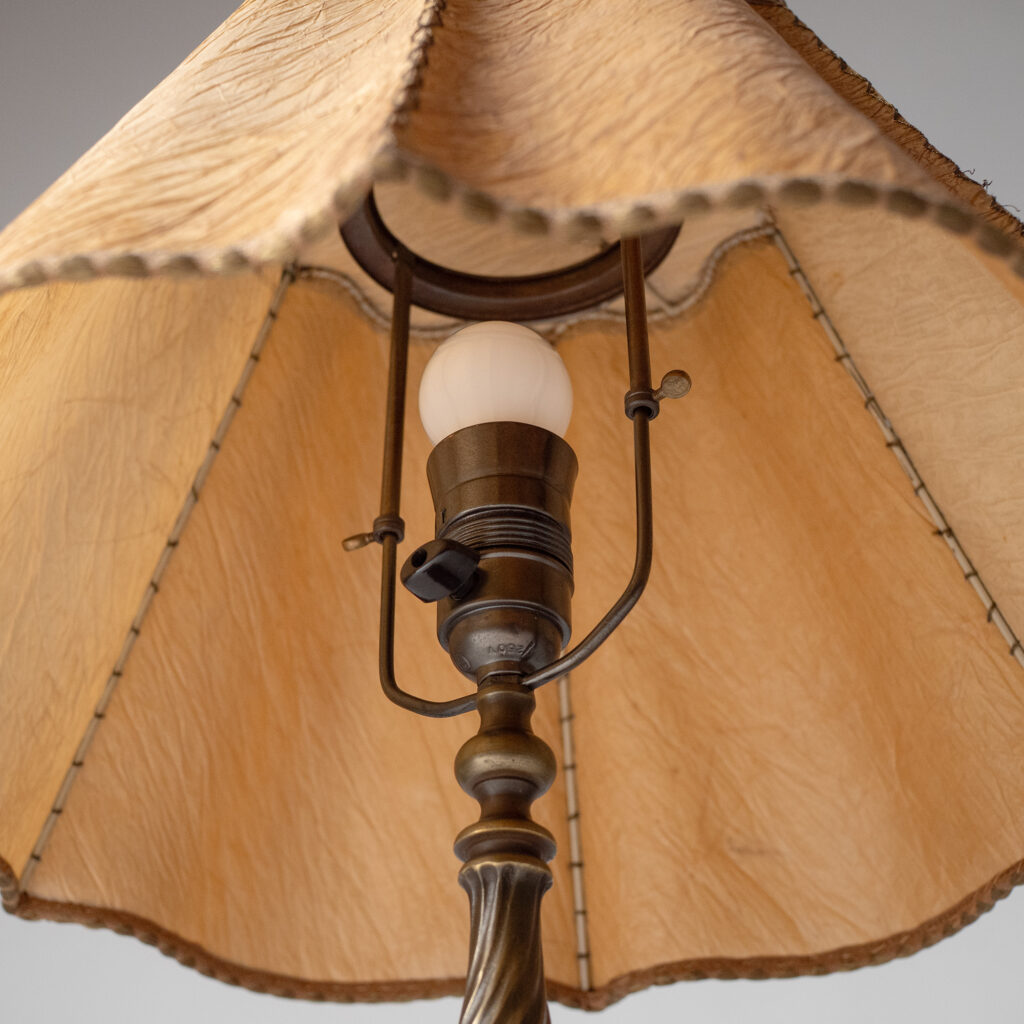 Swedish Bronze Table lamp, 1938