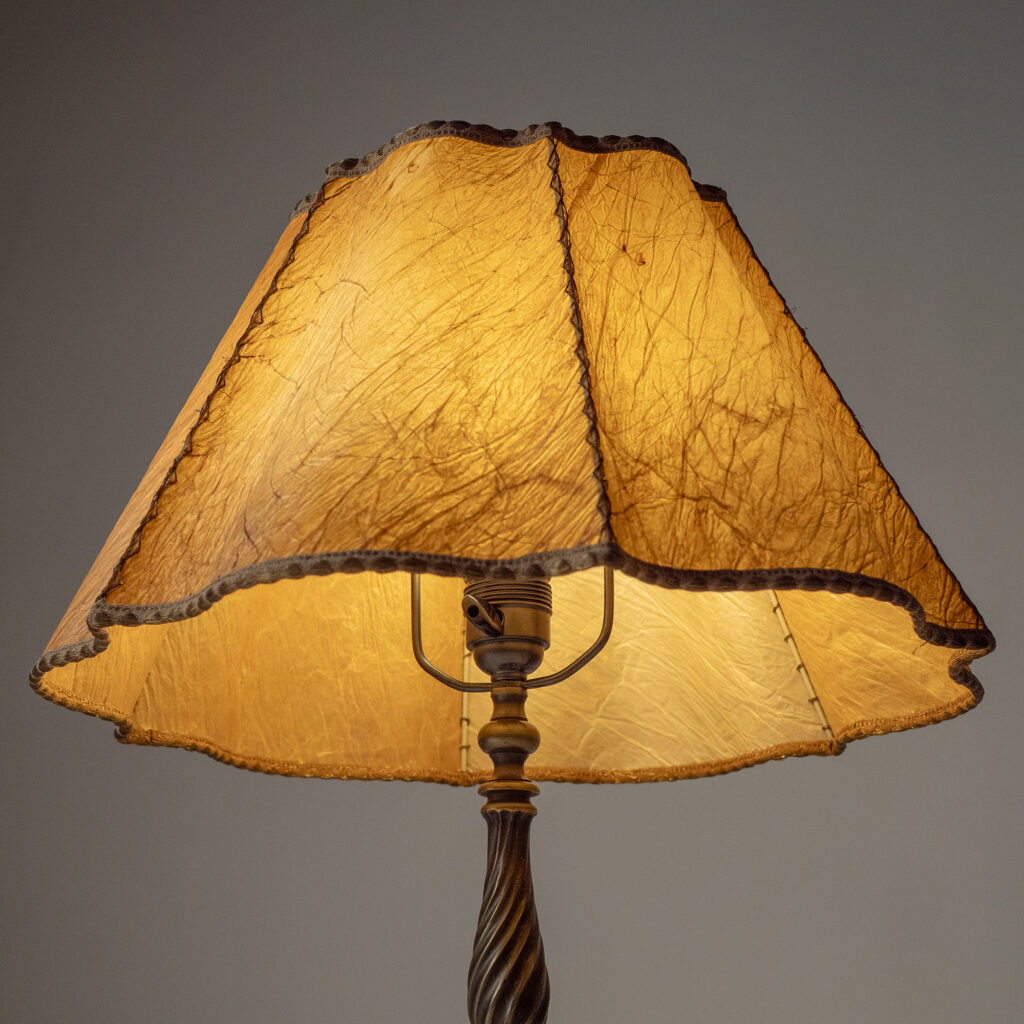 Swedish Bronze Table lamp, 1938