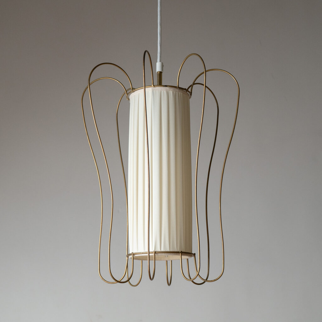 Swedish Wireframe Pendant, circa 1950