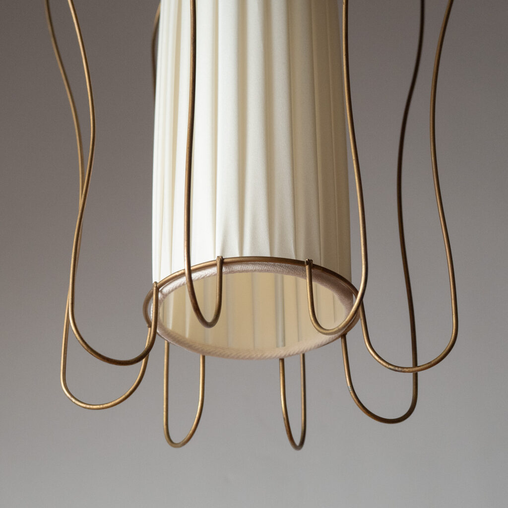 Swedish Wireframe Pendant, circa 1950