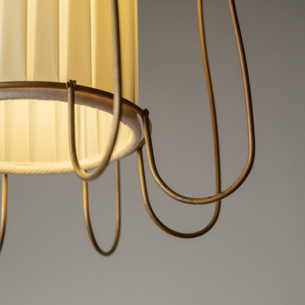 Swedish Wireframe Pendant, circa 1950